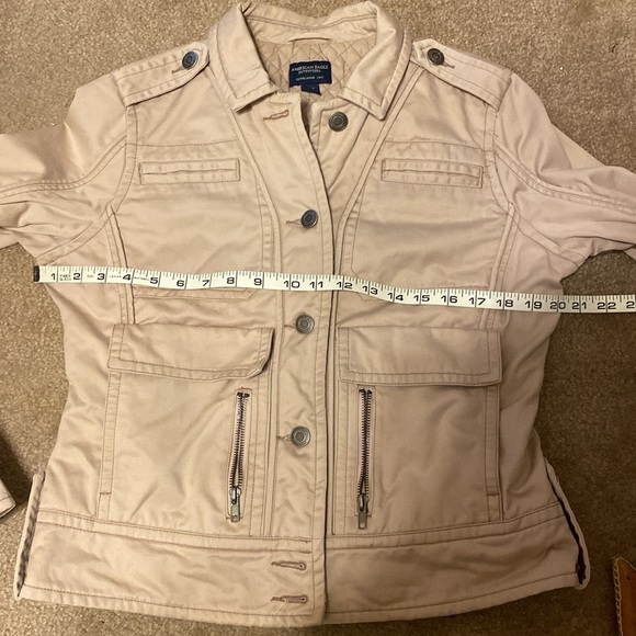 American Eagle Pale Pink Jacket - Picture 6 of 9